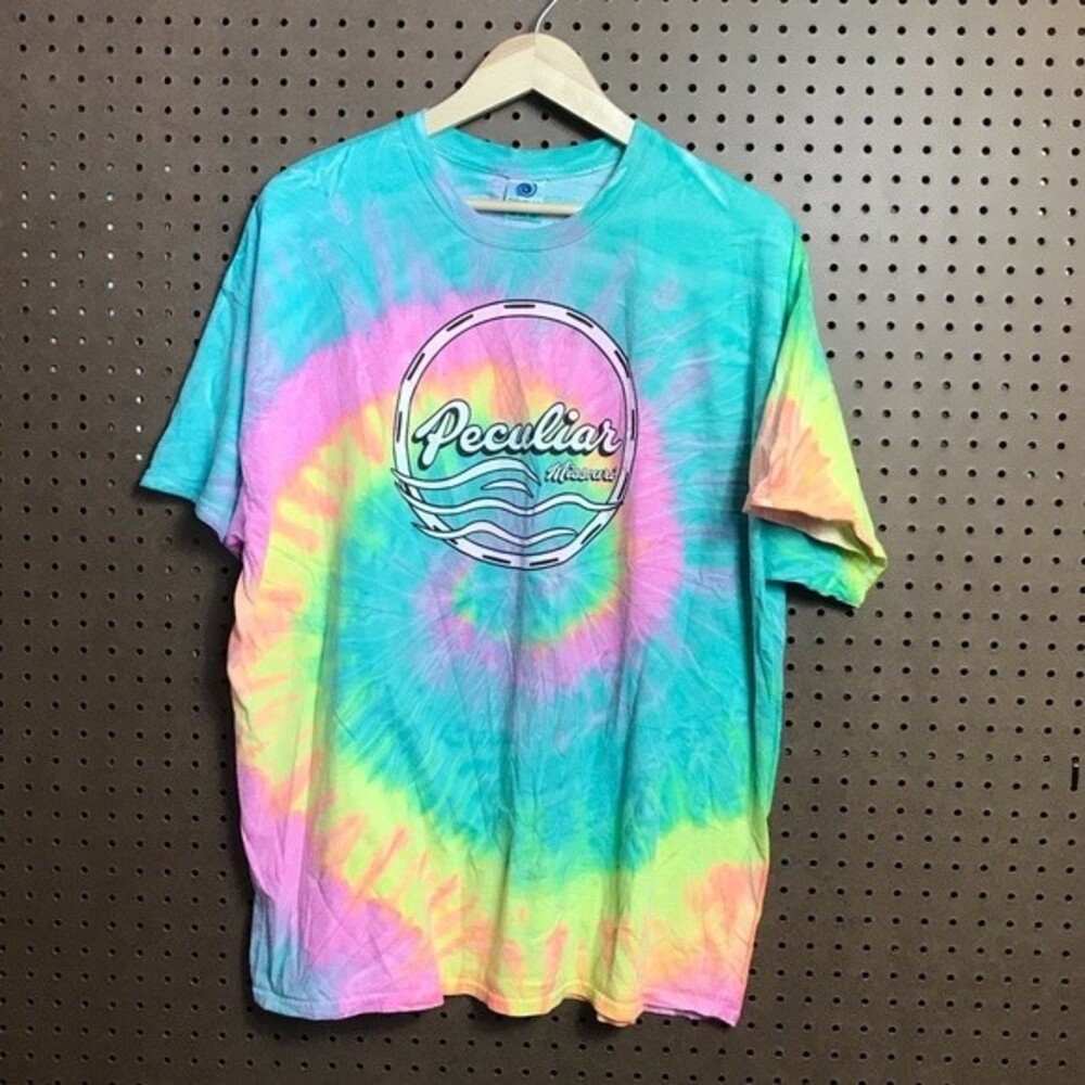 Vintage Peculiar Missouri‎ tie dye tshirt  2xl